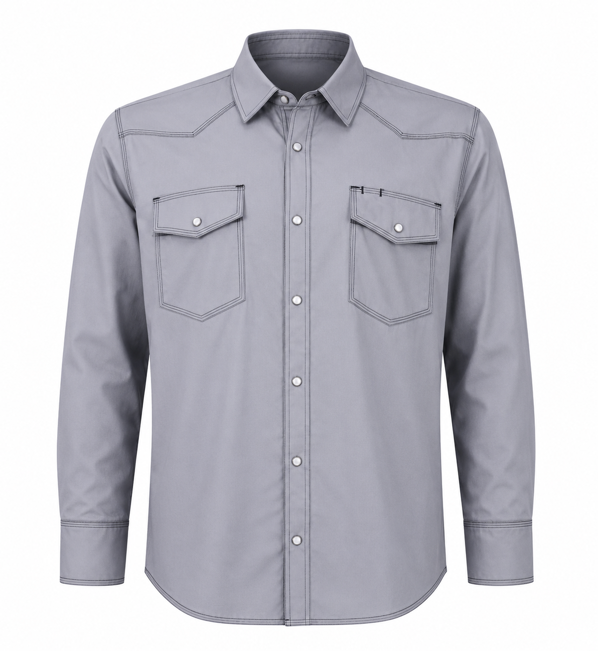 Triple Stitch Galvanized Gray